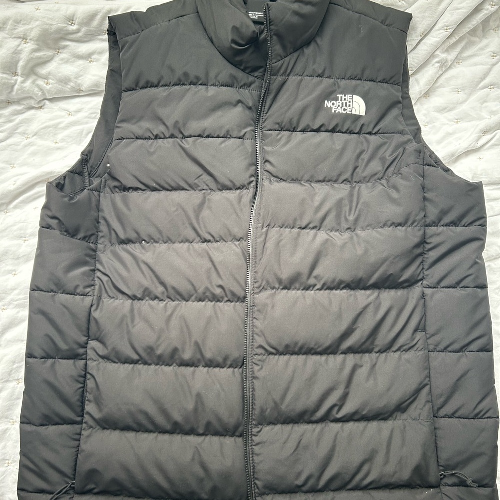 The North Face Charcoal Puffer Vest
